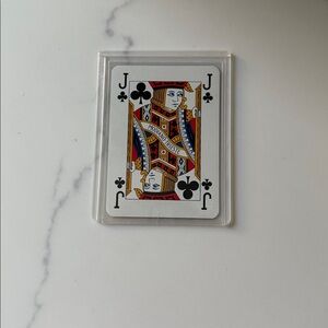 Gucci BUYERS CHOICE Vintage 1970s Playing Card NEW